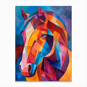 Colorful Horse 4 Canvas Print