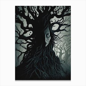 Witch Tree Canvas Print