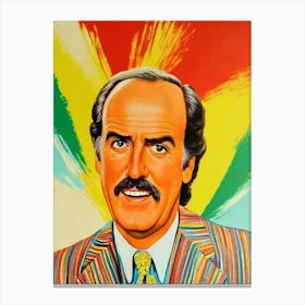 John Cleese Colourful Pop Movies Art Movies Canvas Print