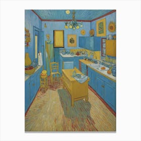 Retro Kitchen Design Ideas for Small Spaces Canvas Print