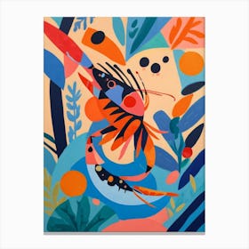 An abstract fish Canvas Print