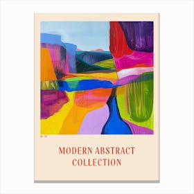 Modern Abstract Collection Poster 79 Canvas Print