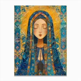 Virgin Mary 1 Canvas Print