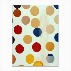 Polka Dots 10 Canvas Print