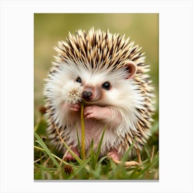 A Hedgehog's Delight Canvas Print