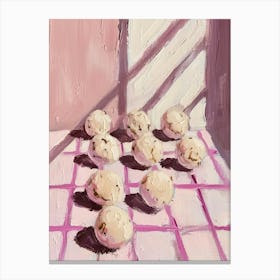 Pink Breakfast Food Energy Balls 2 Toile