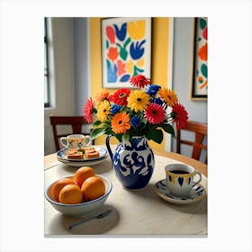 Gerberas Canvas Print