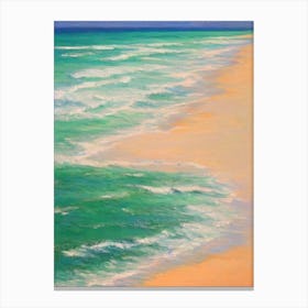 Esperance Beach Australia Monet Style Canvas Print