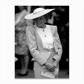 Hrh Princess Diana Canvas Print