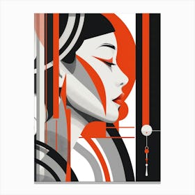 Asian Woman 45 Canvas Print