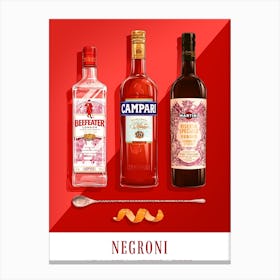 Negroni Canvas Print