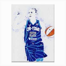 Courtney Vandersloot Canvas Print