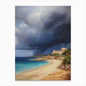 Stormy Sea.5 Canvas Print