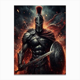 Sparta Warrior  Canvas Print