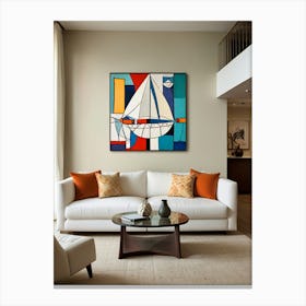 Sailboat 3 Canvas Print