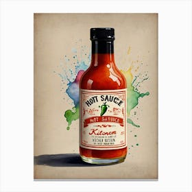 Hot Sauce Canvas Print