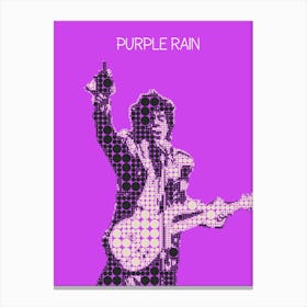 Purple Rain Prince Canvas Print