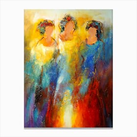 Three Women 3 Canvas Print