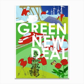 Green New Deal Canvas Print