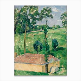 The Spring House, Paul Cézanne Canvas Print