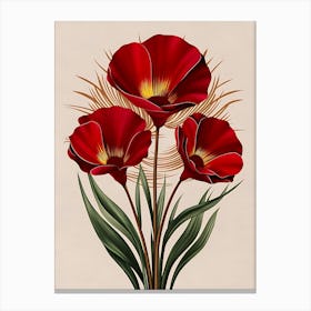 Red Poppies Canvas Print Canvas Print