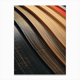 Abstract Of Wood Canvas Print