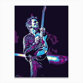 Matthew Bellamy Art Canvas Print