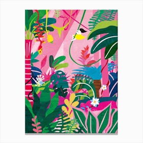 Jungle Time Canvas Print