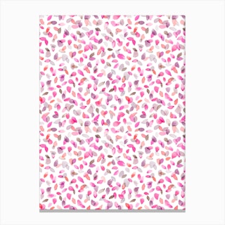 Petals Pink Canvas Print