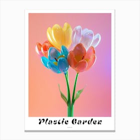 Dreamy Inflatable Flowers Poster Statice 2 Canvas Print