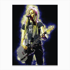 Spirit Avril Lavigne Canvas Print