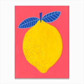 Lemon 1 Canvas Print