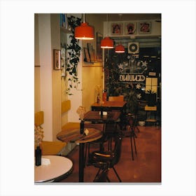 Cafe Bar Genuino Canvas Print