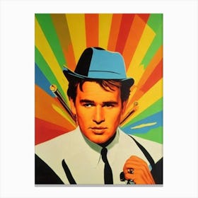 Val Kilmer Colourful Pop Movies Art Movies Canvas Print