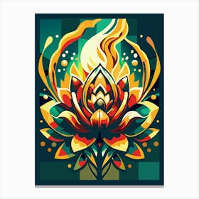 Lotus Flower 8 Canvas Print