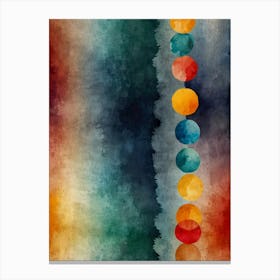 Abstract Watercolor Painting 37 Canvas Print