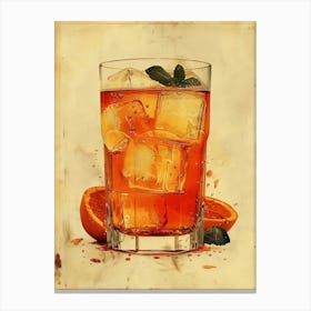 Aperol Spritz Art Print 144 Canvas Print