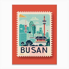 Busan City Canvas Print