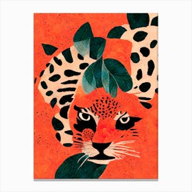 Hiding Leo Canvas Print