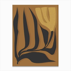 Tiger Leaf Canvas Print