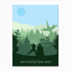 Return Of The Jedi Film Canvas Print