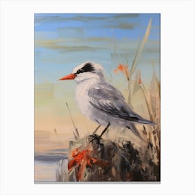 Bird Painting Common Tern 4 Canvas Print