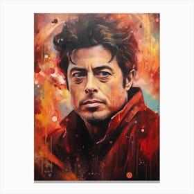 Benicio Del Toro (4) Canvas Print