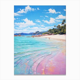 An Oil Painting Of Whitsunday Islands Australia 3 Canvas Print