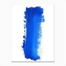 Blue Vertical Line Canvas Print