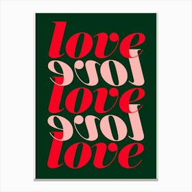 Love Forest Canvas Print