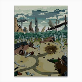 Adventure Landscape Canvas Print