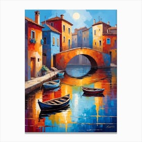 Venice Bridge 2 Canvas Print