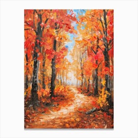 Autumn Path 4 Canvas Print