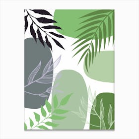 Green Leaves Canvas Print